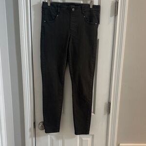 Liverpool Dark Olive Skinny Jeans